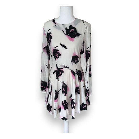 H&M, Loose pointed dress, Zipper detail on the back - Size 10 - Picture 2 of 5